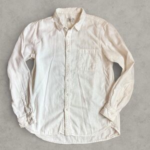 UMI Classic White Men's 100% Cotton Casual Shirt